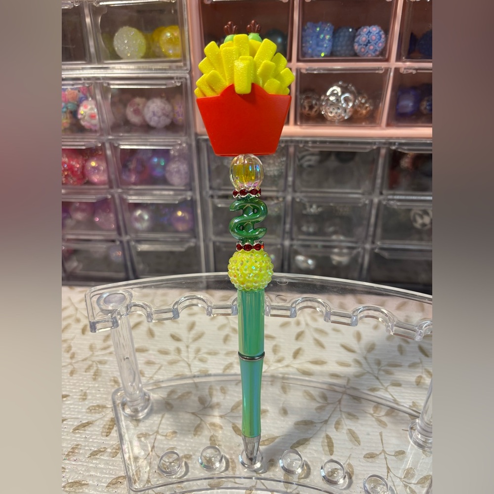 - Handmade Beaded Doorables Pen - Picture 2 of 2